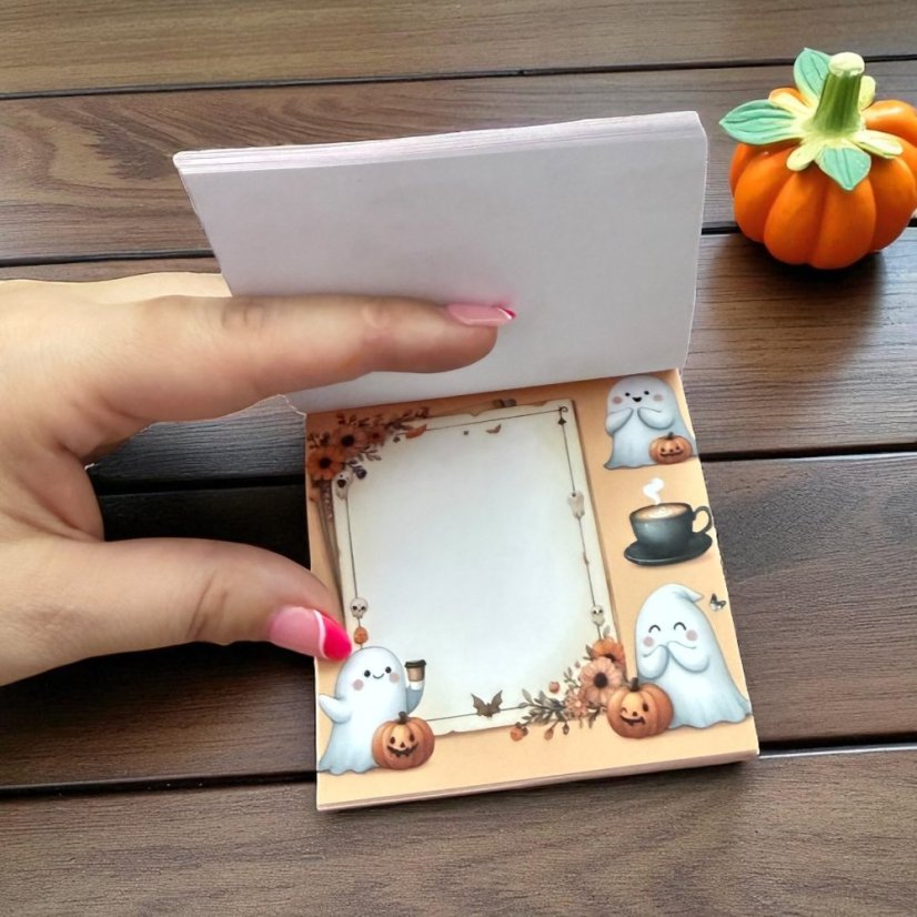 Trhací bloček s duchy