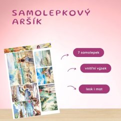 Tam, kde zpívá moře | Samolepky do diáře