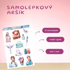 Srdcem i duší zdravotník | Samolepky do diáře