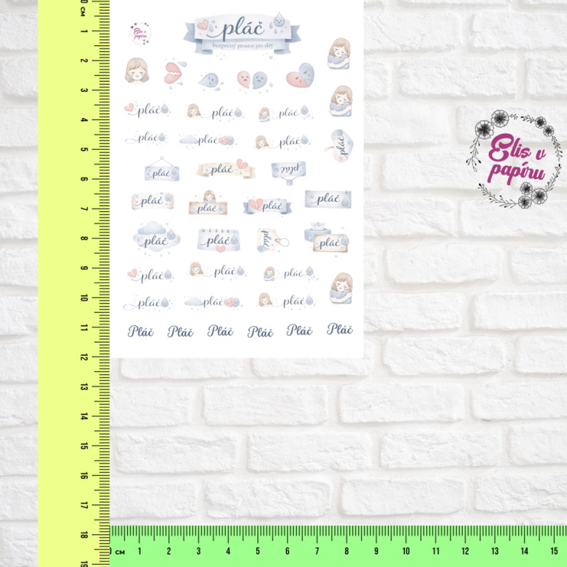 Pláč | Menší funkční aršík