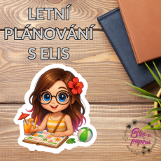 Letní plánování s Elis | Samolepky do diáře