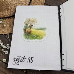 Dotek venkova | Samolepka do diáře