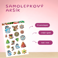 Zdobené perníčky | Samolepky do diáře