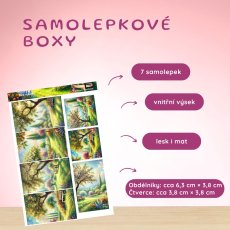 Jaro v parku | Samolepky do diáře - obrázkové boxy