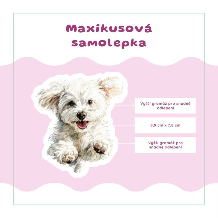 Maltezák | Samolepka do diáře | Limitka