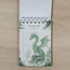 Dračí mise | To-do blok s 10 dračími motivy