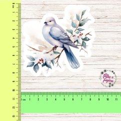 Ledový zpěv ptáčka | Samolepky do diáře