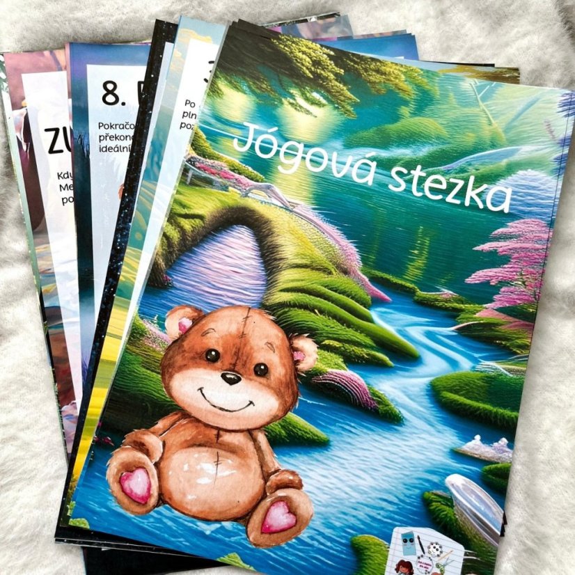 Jógová stezka s příběhem pro děti od Elis v papíru