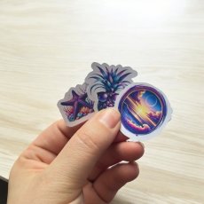 Noční oceánská párty | Malé kusové samolepky pro diář i scrapbook