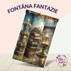 Fontána fantazie | Samolepky do diáře - obrázkové pásky