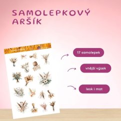 Šeptání sušených polí | Samolepky do diáře