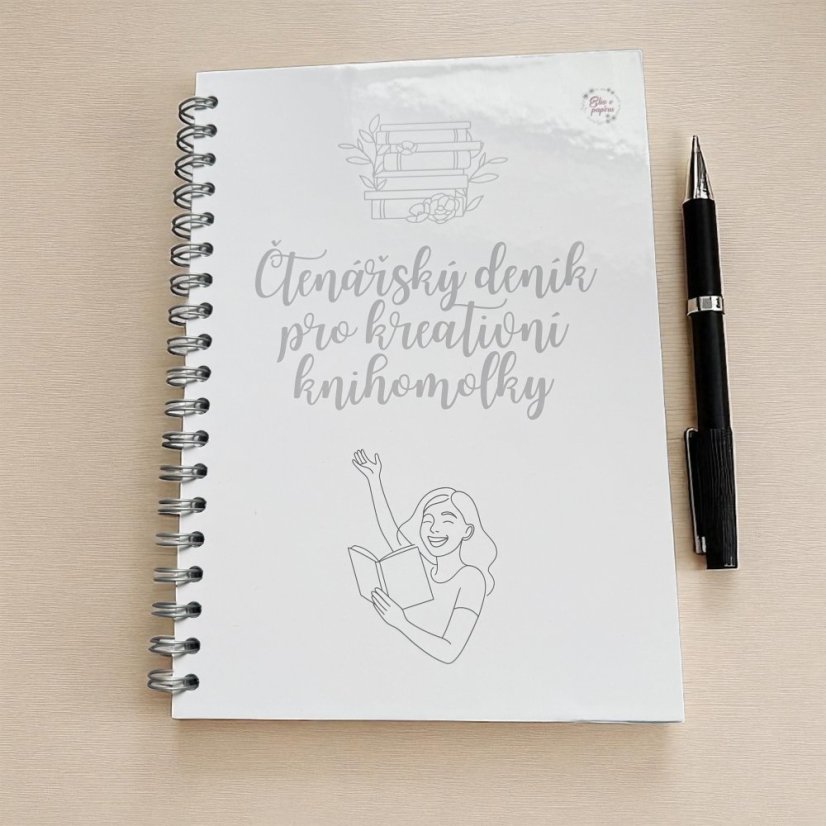 Čtenářský deník pro kreativní knihomolky