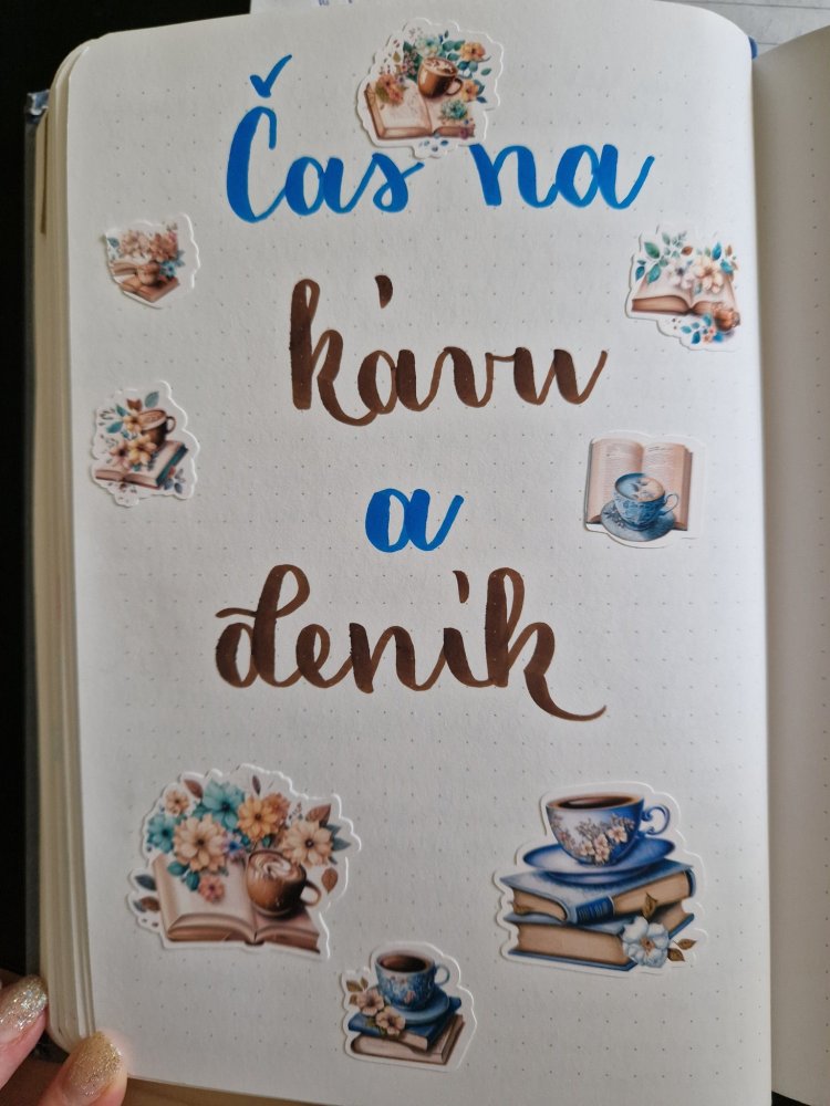 Tvoření od Monči Dyškantové - Káva a knihy