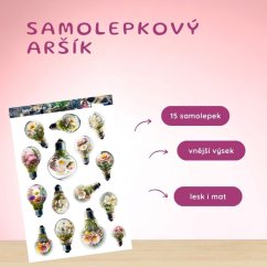 Nápad, co kvete | Samolepky do diáře