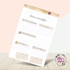 Roční reflexe a plánování | Samolepky do diáře | Limitka