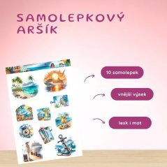 Luxusní plavba | Samolepky do diáře