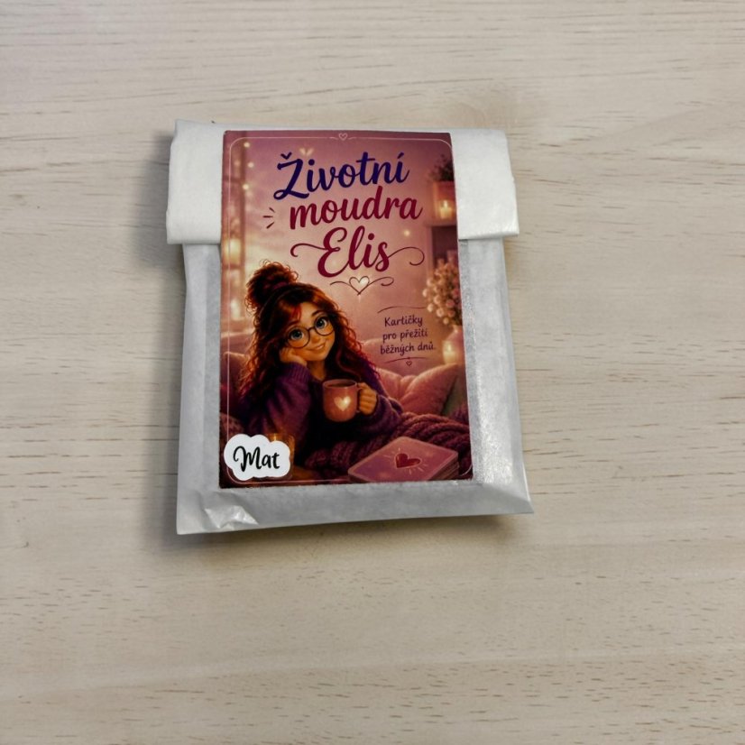 Životní moudra od Elis | Velké kusové samolepky afirmačních kartiček
