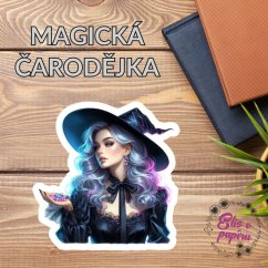 Magická čarodějka | Samolepka do diáře | Limitka