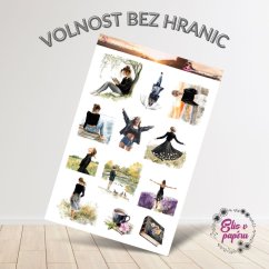 Volnost bez hranic | Samolepky do diáře
