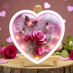 Srdce plné světla | Samolepky do diáře | Limitka