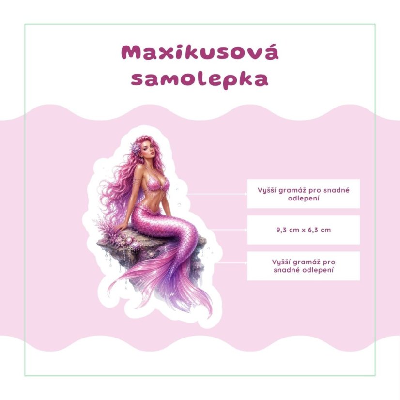 Mořské panny | Sada květnových limitek v krabičce v matu