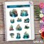 Ozvěny Atlantidy | Samolepky do diáře