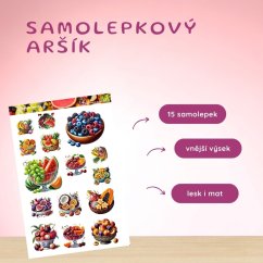 Ovocná miska | Samolepky do diáře