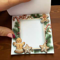 Perníčkový trhací bloček