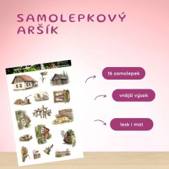 Chaty a chalupy | Samolepky do diáře