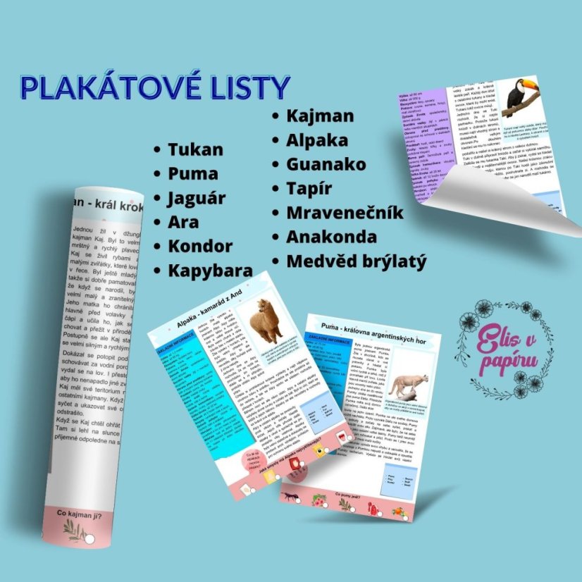 Poznejte argentinská zvířátka