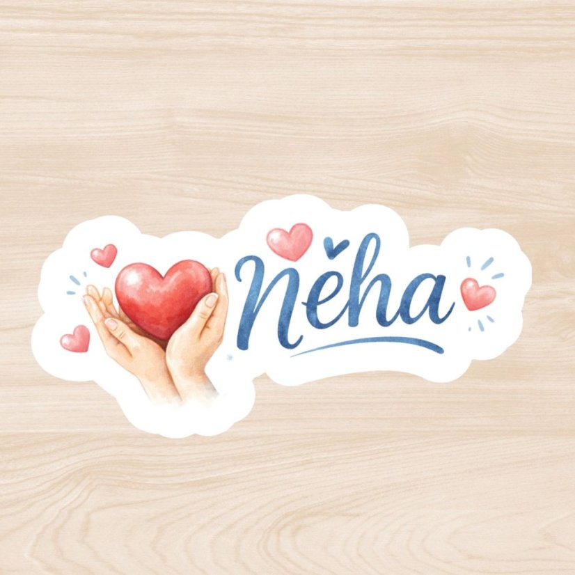 Něha | Samolepky do diáře