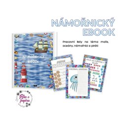 Námořnický ebook pro předškoláky a prvňáčky