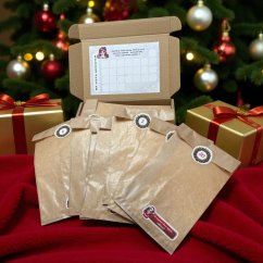 Aršíkový adventní kalendář | Advent se samolepkami