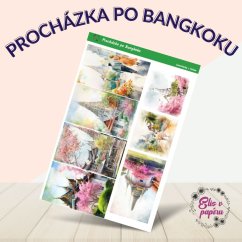 Samolepkové boxy s obrázky jarního Bangkoku.