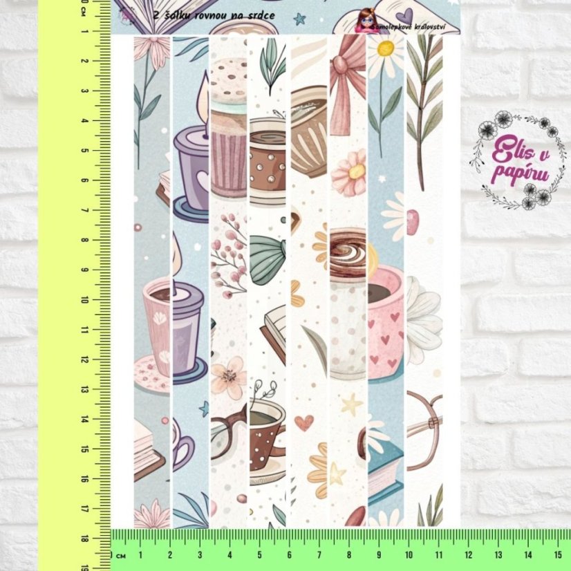 Z šálku rovnou na srdce | Samolepky do diáře