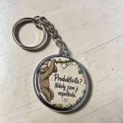 Produktivita? Nikdy jsem ji nepotkala | Stylová klíčenka