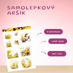 Zlaté jaro | Samolepky do diáře