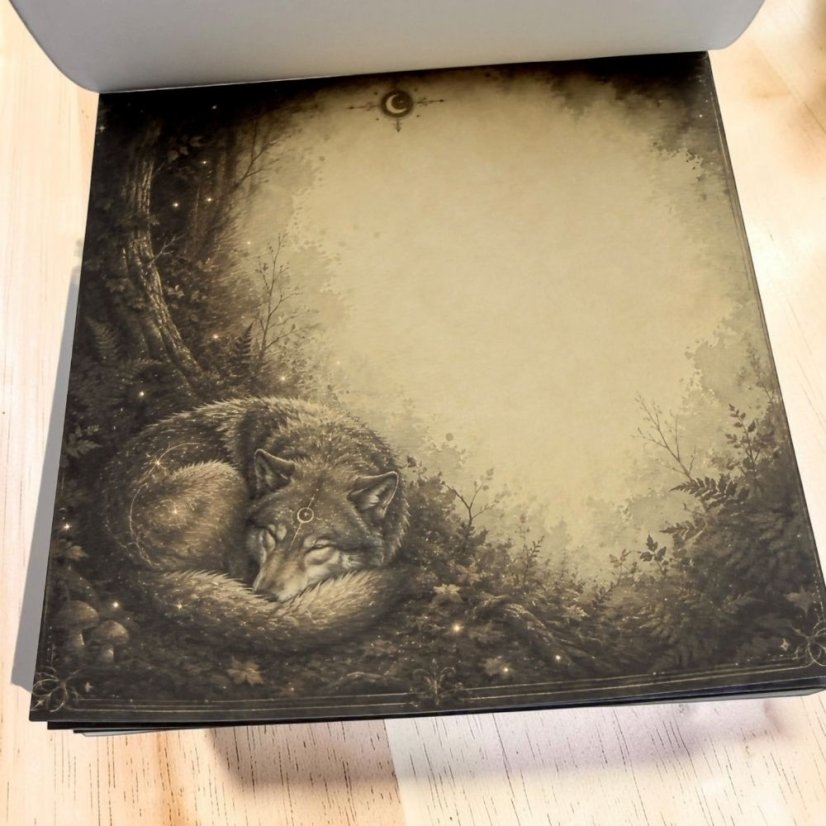 Trhací bloček s vlky