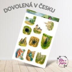 Dovolená v Česku | Samolepky do diáře