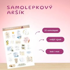 Afirmace plné léta | Samolepky do diáře