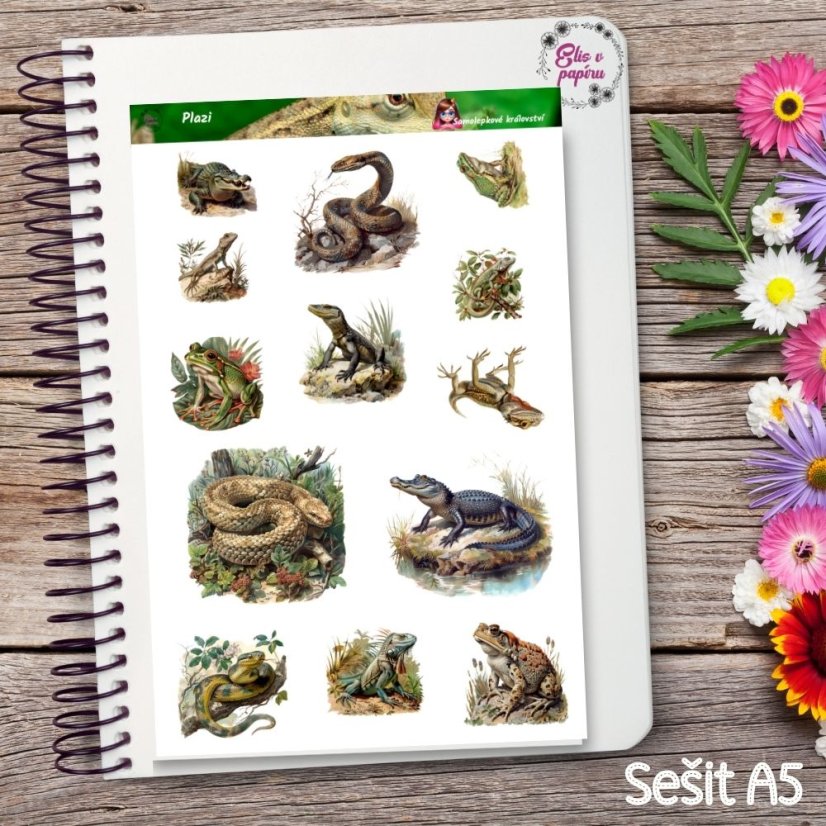 Plazi | Samolepky do diáře