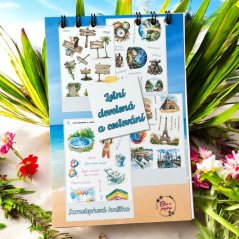 Samolepková knížka: Letní dovolená a cestování