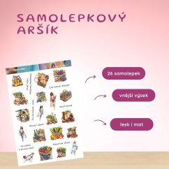 Ranní nákup | Samolepky do diáře