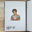 Tom s dortem | Maxi kusová samolepka pro diář i scrapbook
