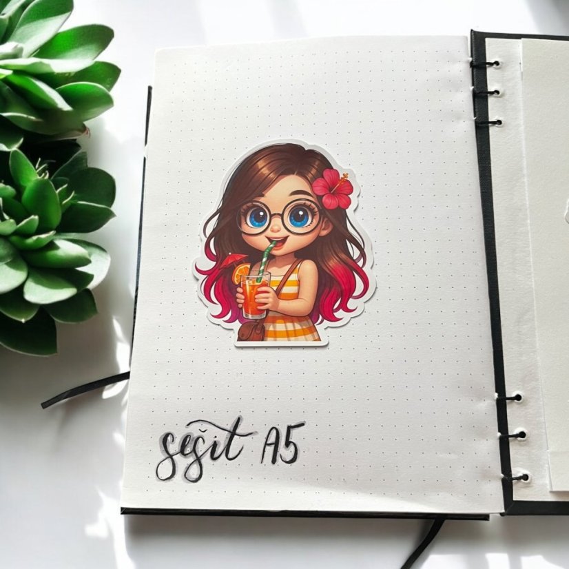 Letní osvěžení s Elis | Samolepky do diáře