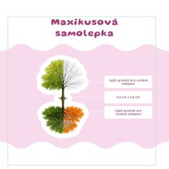 Strom ročních období | Samolepka do diáře