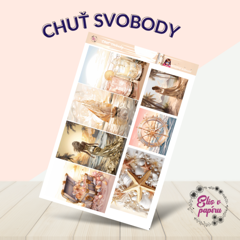 Chuť svobody | Samolepky do diáře