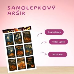 Tajemství Halloweenu | Samolepky do diáře