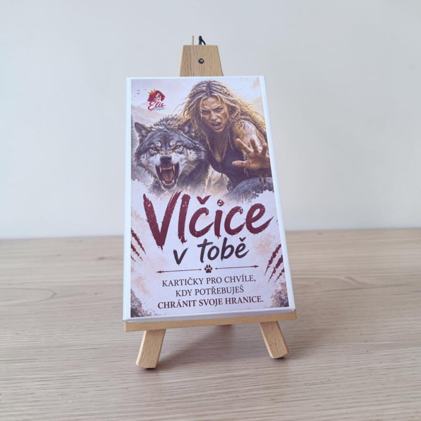 Vlčice v tobě | Afirmační kartičky