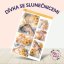Samolepky do diáře Dívka se slunečnicemi, žlutá a zelená, letní motiv, diářové samolepky, plánování, bujo, papírové samolepky, scrapbook.